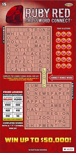 Ruby Red Crossword Connect