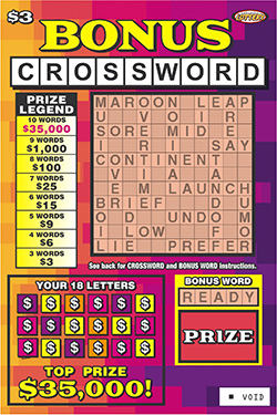 Bonus Crossword