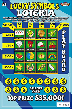 Lucky Symbols Loteria