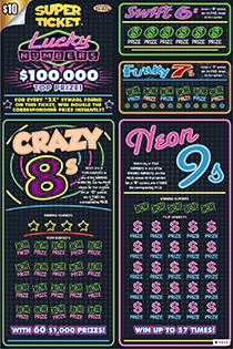 Lucky Numbers SUPER TICKET™