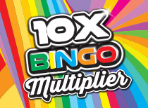 10X Bingo Multiplier details.