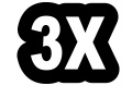 "3X'