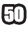 50 "50"
