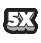 "5X"
