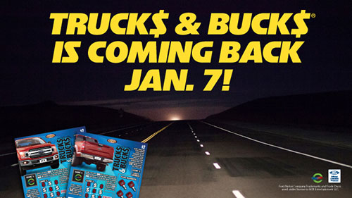 Truck$ & Buck$ is coming back Jan. 7!