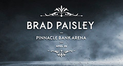 Brad Paisley - Pinnacle Bank Arena
