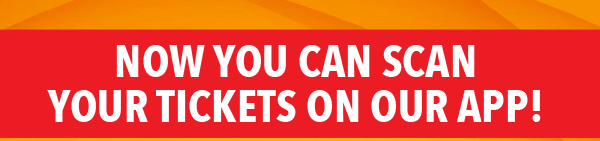 Now you can scan your tickets on our app! (plus, enjoy other great new features)