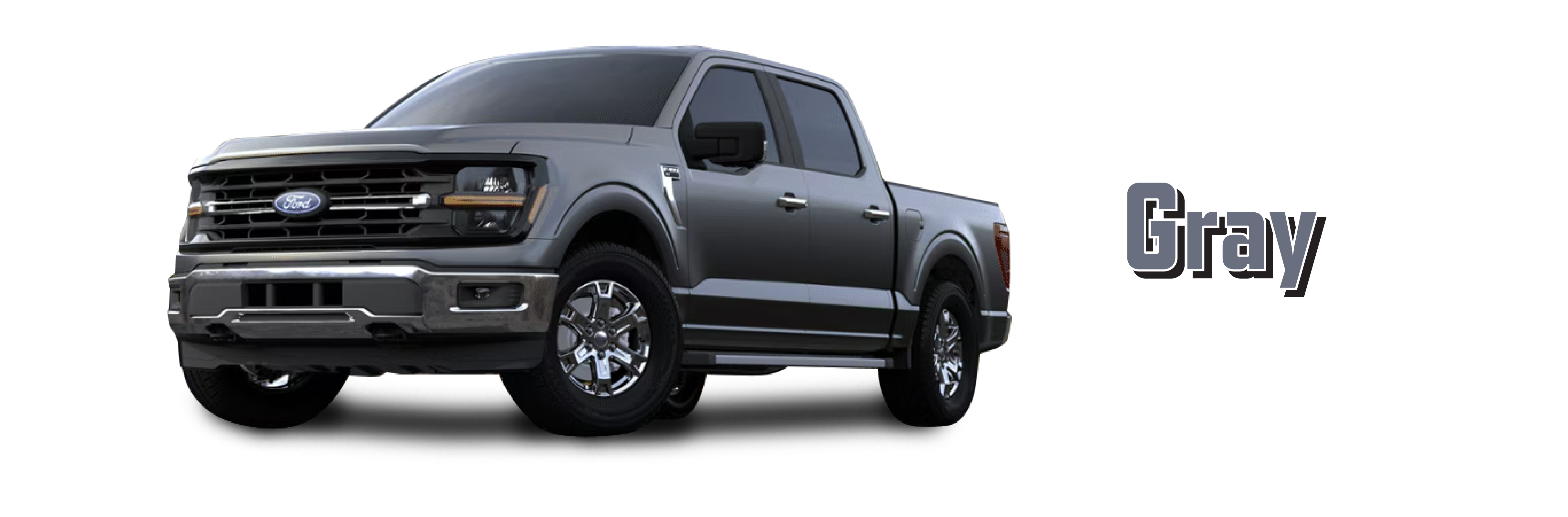 Gray Ford F-150