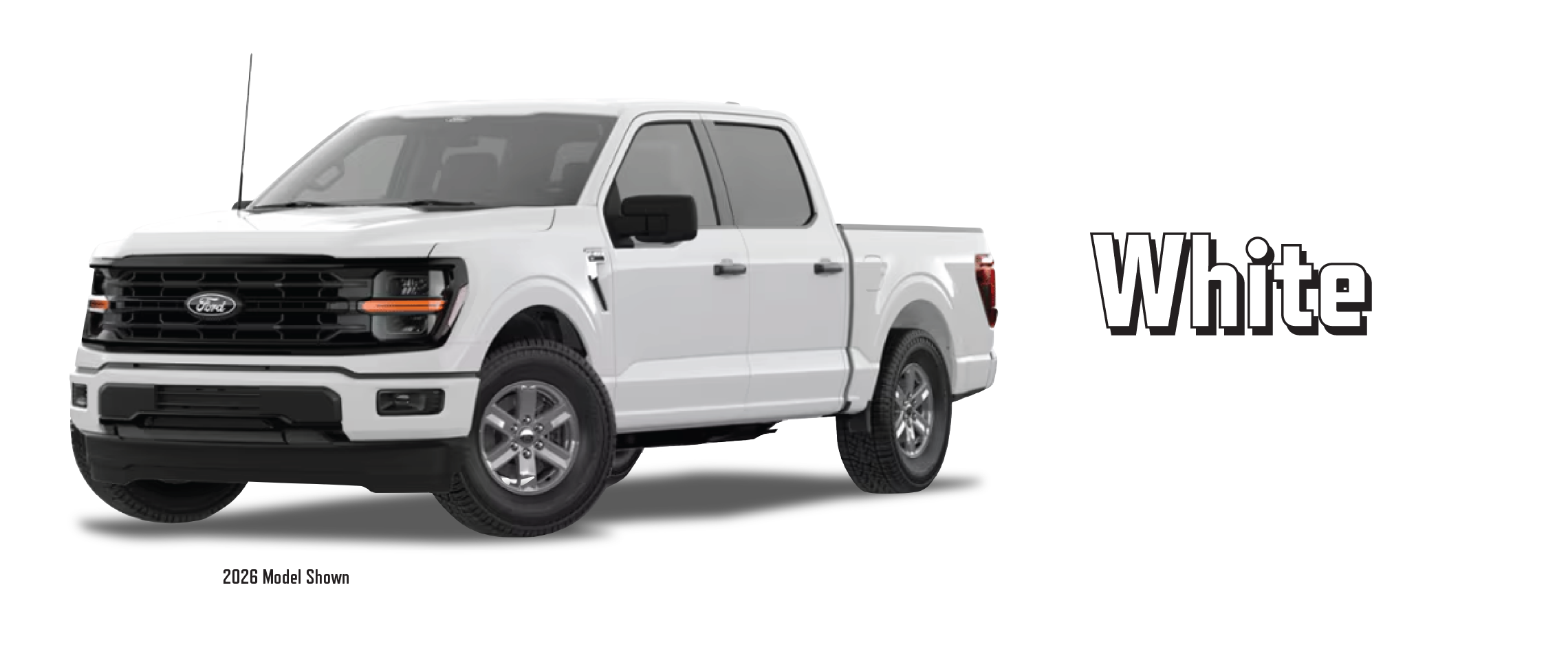 White Ford F-150